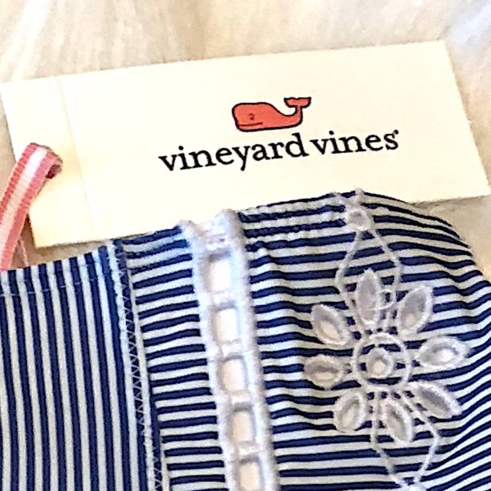 Vineyard Vines High Waist Sandbar Stripe Bikini 👙 - Picture 4 of 7